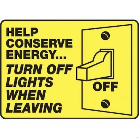 Accuform ANSI CAUTION Safety Sign LOW MRCR603VP MRCR603VP